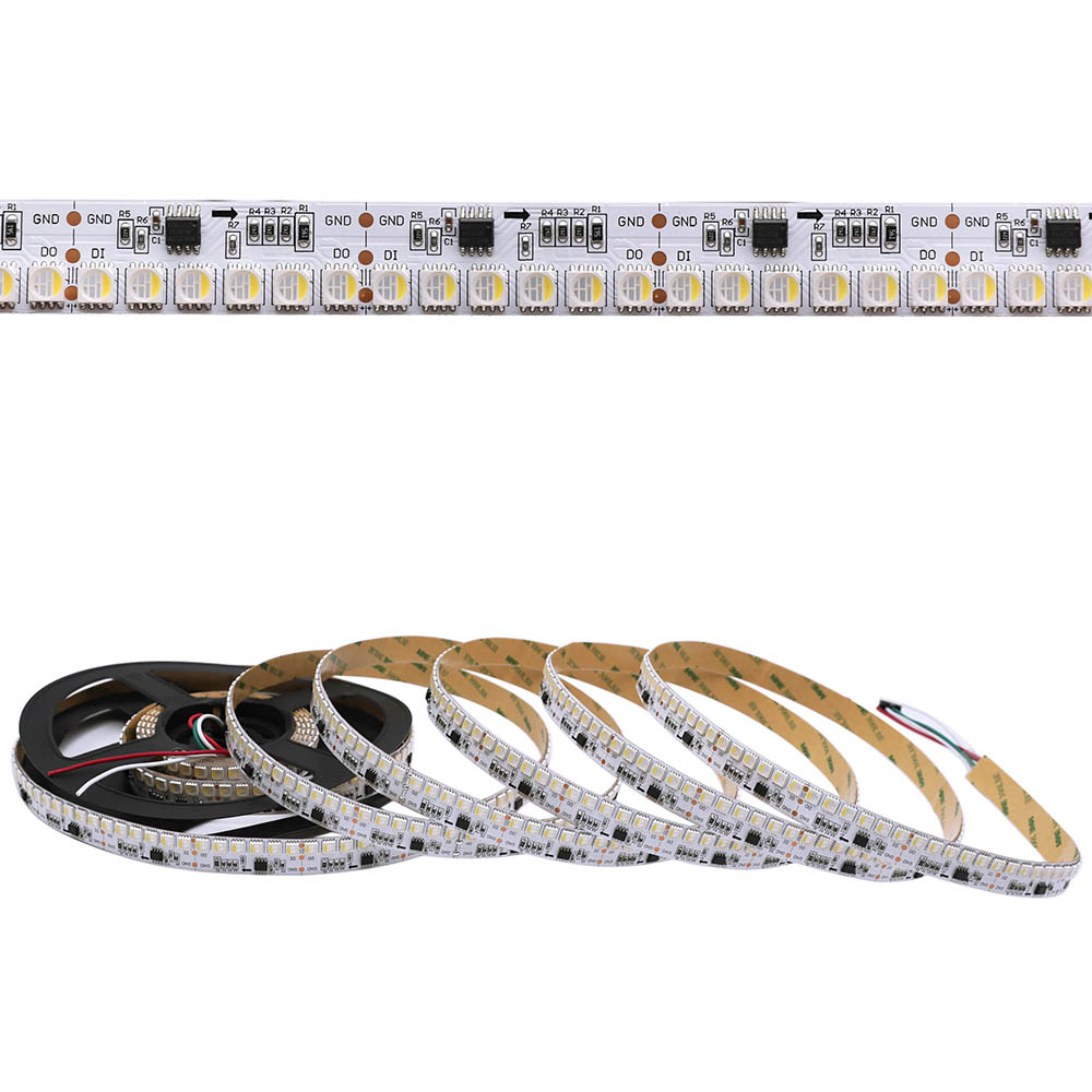 DC24V WS2814 External IC RGBW 16.4Ft 720LEDs High Density Optional Digital Addressable LED Strip Lights DC24V WS2814 External IC RGBW 16.4Ft 720LEDs High Density Optional Digital Addressable LED Strip Lights